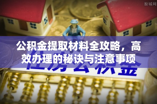 头屯河公积金提取材料全攻略，高效办理的秘诀与注意事项