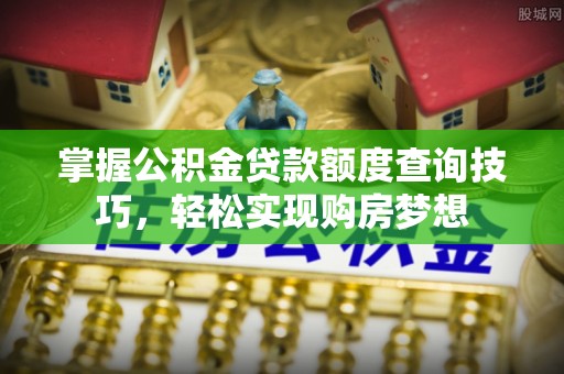 头屯河掌握公积金贷款额度查询技巧，轻松实现购房梦想