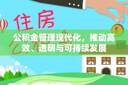 头屯河公积金管理现代化，推动高效、透明与可持续发展