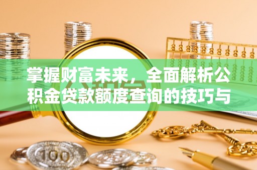 头屯河掌握财富未来，全面解析公积金贷款额度查询的技巧与策略