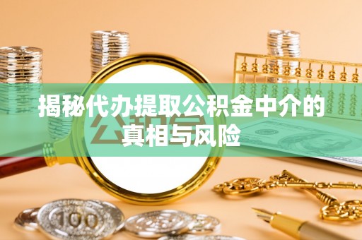 头屯河揭秘代办提取公积金中介的真相与风险