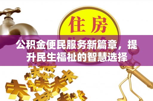 头屯河公积金便民服务新篇章，提升民生福祉的智慧选择