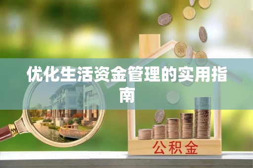 头屯河优化生活资金管理的实用指南