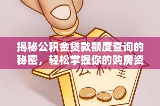 头屯河揭秘公积金贷款额度查询的秘密，轻松掌握你的购房资金