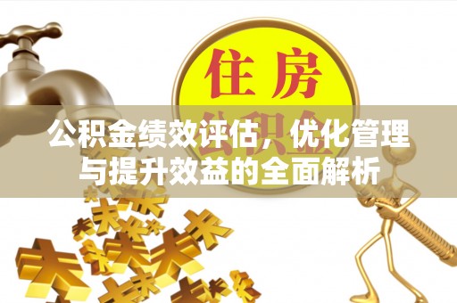 头屯河公积金绩效评估，优化管理与提升效益的全面解析