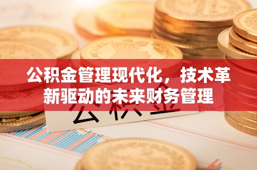 头屯河公积金管理现代化，技术革新驱动的未来财务管理